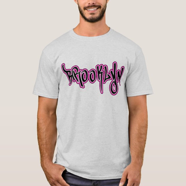 Brooklyn Graffiti T-shirt (Framsida)