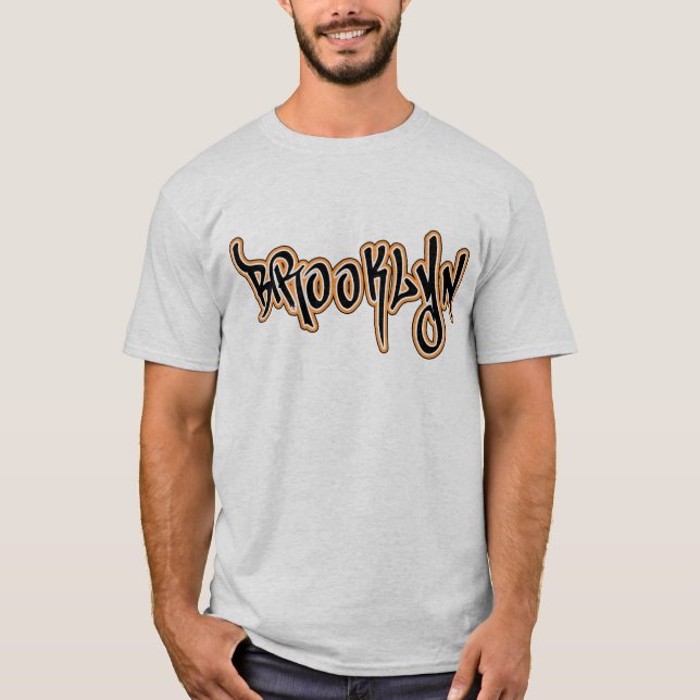 Brooklyn Graffiti Tee (Framsida)