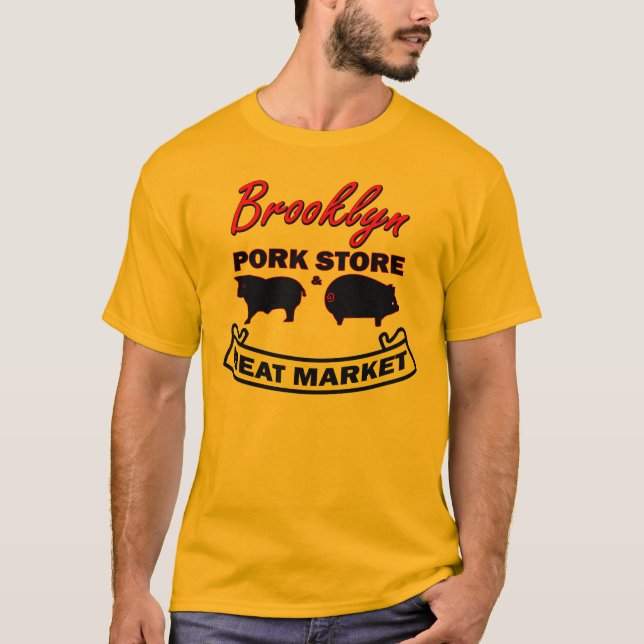 Brooklyn grislager tee shirt (Framsida)