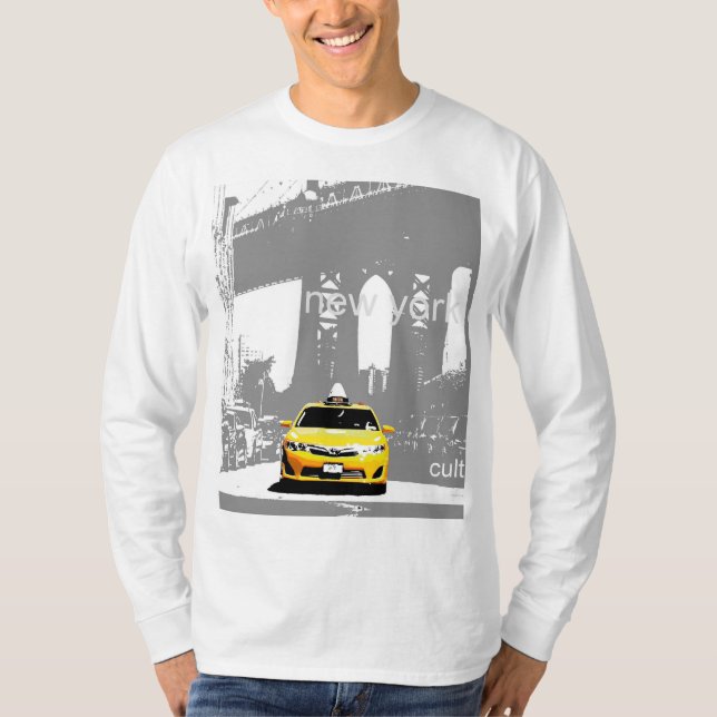 Brooklyn Gult Tax Nyc New York City Manar T Shirt (Framsida)