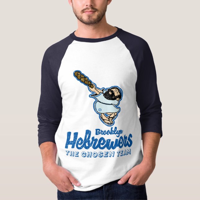 Brooklyn Hebrewers klassiker Tee Shirt (Framsida)