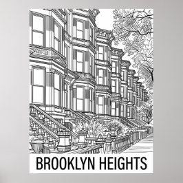 Brooklyn Heights Brooklyn Poster