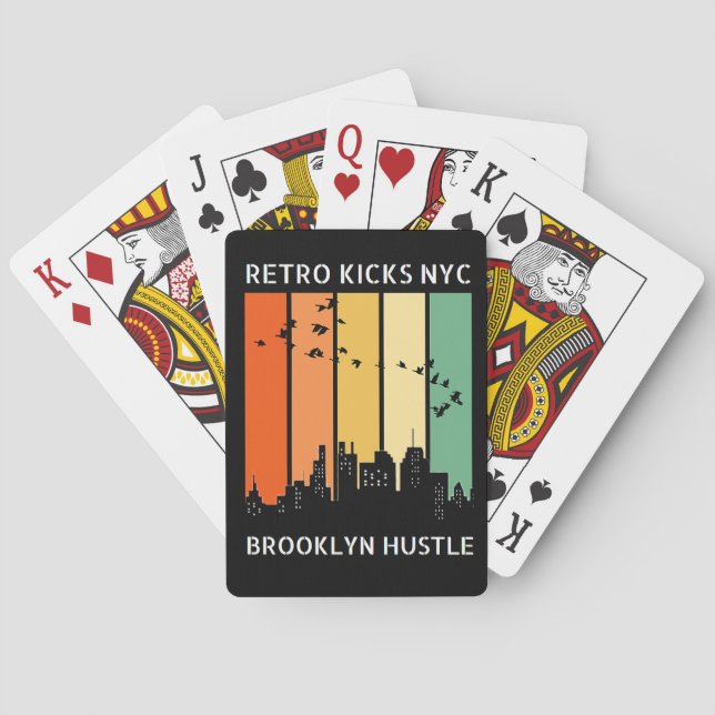 Brooklyn Hustle-betalkort Casinokort (Baksidan)