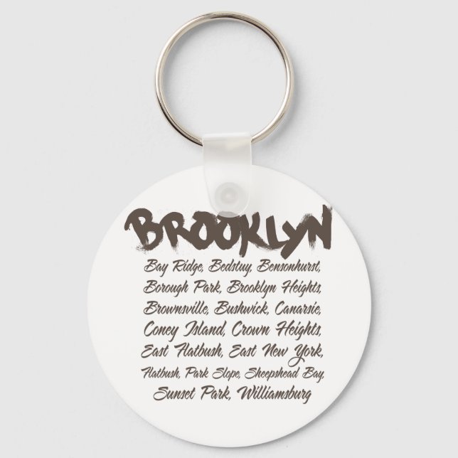 Brooklyn Huvor Nyckelring (Framsida)