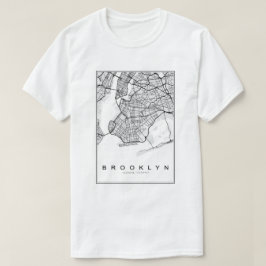 Brooklyn Illustration Karta T Shirt