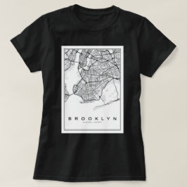 Brooklyn Illustration Karta T Shirt