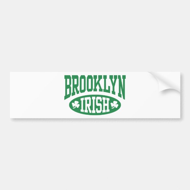 Brooklyn Irish Bildekal (Framsidan)