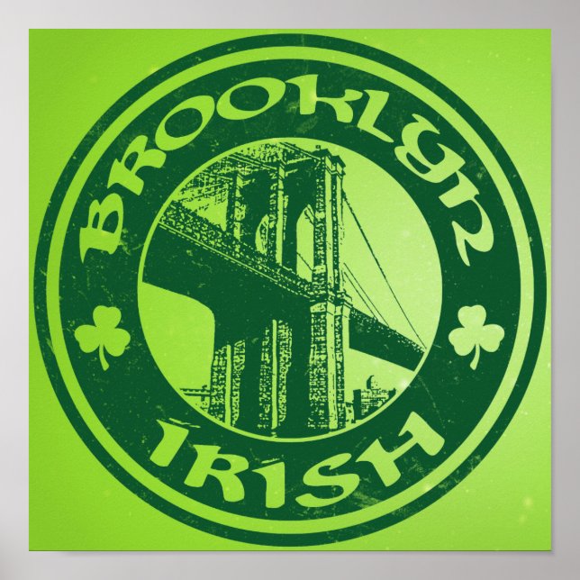 Brooklyn Irish Poster (Framsidan)