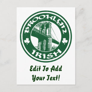 Brooklyn Irish Vykort