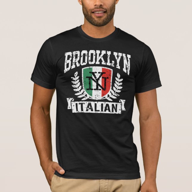 Brooklyn Italienska T-shirt (Framsida)