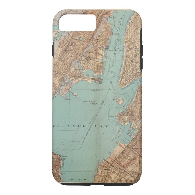 Brooklyn, Jersey City och Hoboken Case-Mate iPhone Skal (Baksida)