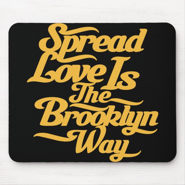 Brooklyn kärlekgult musmatta (Framsidan)