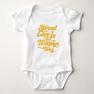 Brooklyn kärlekgult t-shirt