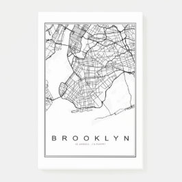 Brooklyn Karta Illustration Post-it Block