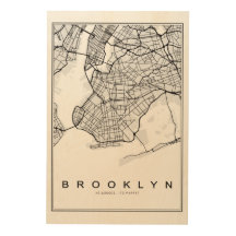 Brooklyn Karta Illustration