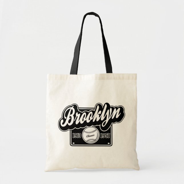 Brooklyn klassiker tygkasse (Framsidan)