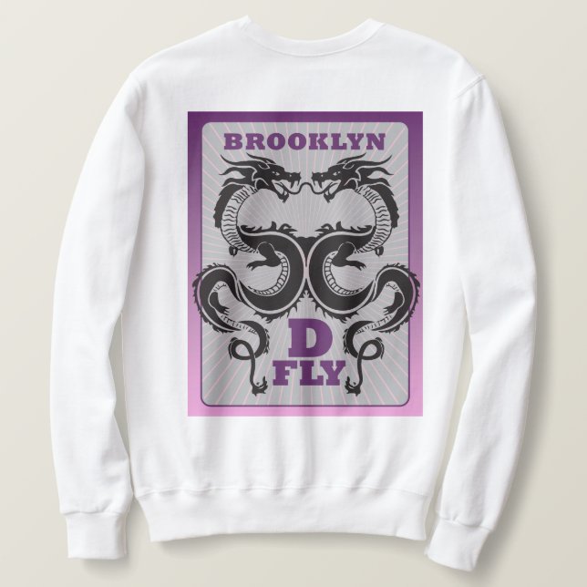 Brooklyn Lång Ärmad Tröja (Design baksida)