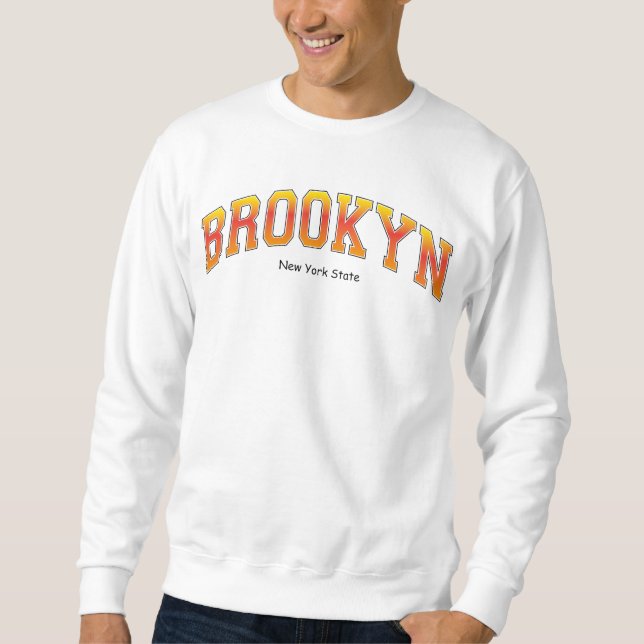 BROOKLYN LÅNG ÄRMAD TRÖJA (Framsida)