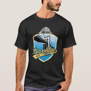 Brooklyn Logotyp Design T-Shirt
