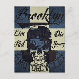 Brooklyn Motorcycle Klubb Vykort
