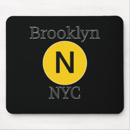 Brooklyn N Tåg Musmatta