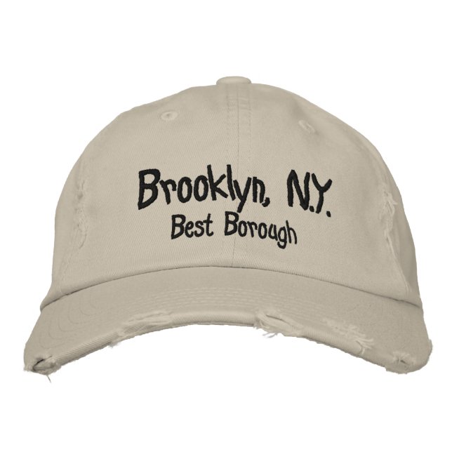 Brooklyn, N.Y., Best Borough Broderad Keps (Framsida)