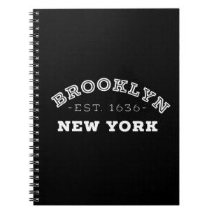 Brooklyn New York Anteckningsbok