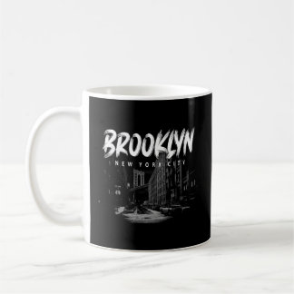 Brooklyn New York Backprint Kaffemugg