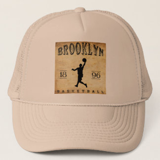 Brooklyn New York basket 1896 Truckerkeps