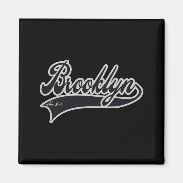 Brooklyn New York Bebis  Magnet (Framsidan)