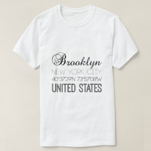 Brooklyn, New York City trendig T Shirt