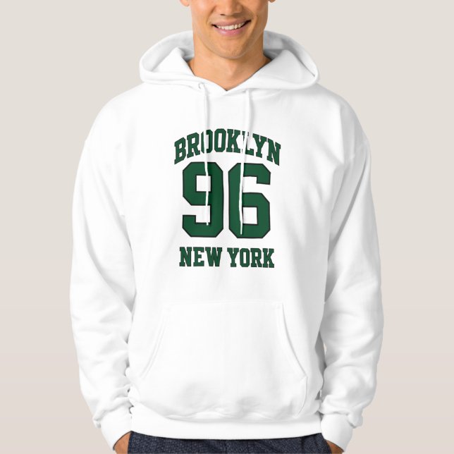 Brooklyn, New York – Est. 1898 Hoodie (Framsida)