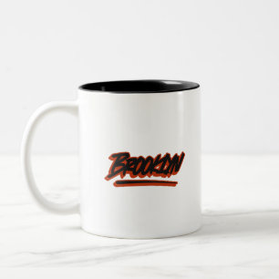 Brooklyn New York Graffiti Stil Coffee Mugg