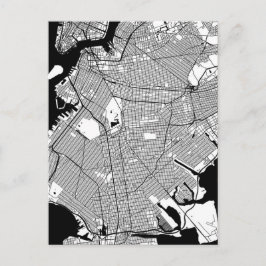 Brooklyn New York-karta Vykort