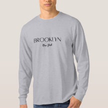 Brooklyn New York Långärmad T-Shirt