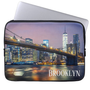 Brooklyn New York Laptop Fodral