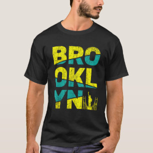 Brooklyn New York State New Yorker USA USA Uni T Shirt