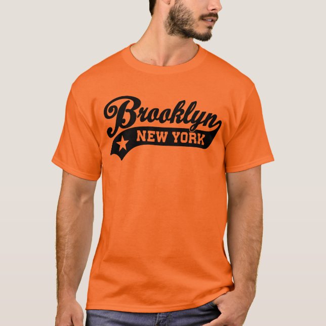Brooklyn New York T-Shirt (Framsida)