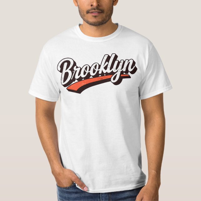 Brooklyn New York T Shirt (Framsida)