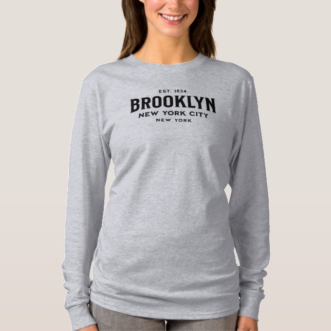 Brooklyn New York T Shirt (Framsida)