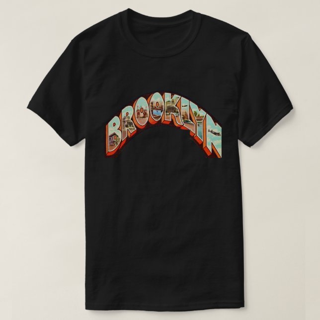Brooklyn New York T Shirt (Design framsida)