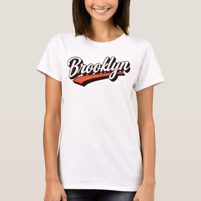 Brooklyn New York T Shirt (Framsida)
