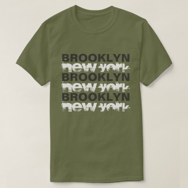 BROOKLYN NEW YORK TEE SHIRT (Design framsida)