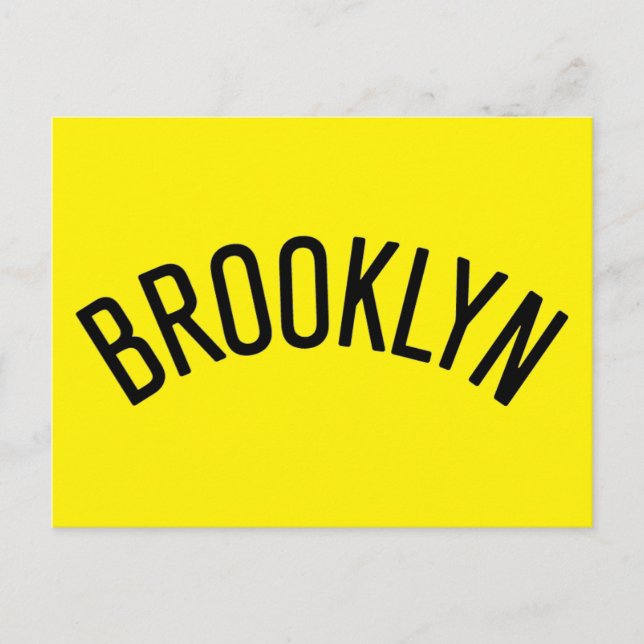 Brooklyn New York vykort (Framsida)