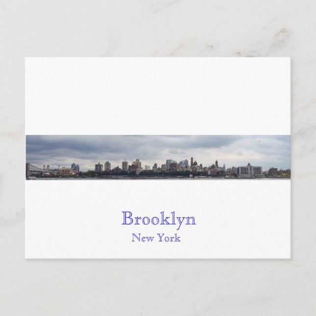 Brooklyn New York Vykort (Framsida)