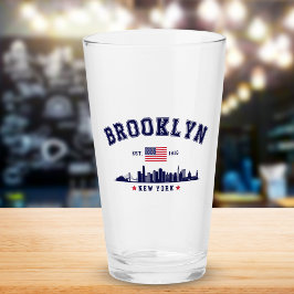 Brooklyn Ney York Vintage Glaskopp