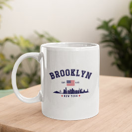 Brooklyn Ney York Vintage Kaffemugg