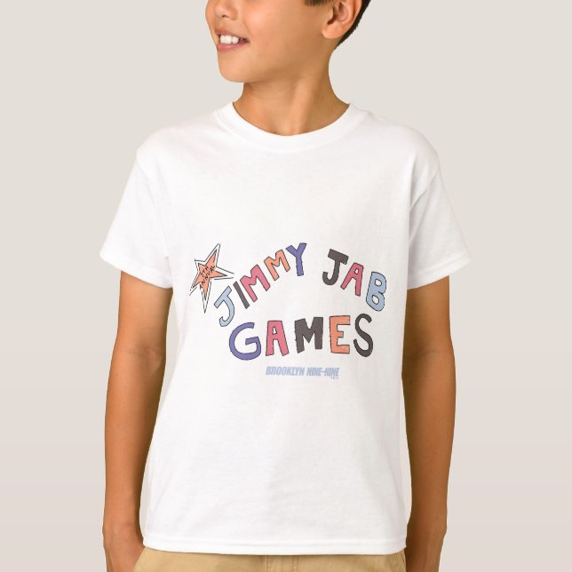 Brooklyn Nine-Nine Jimmy Jab Games T Shirt (Framsida)