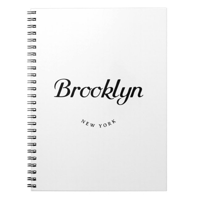 Brooklyn NY Anteckningsbok (Framsidan)