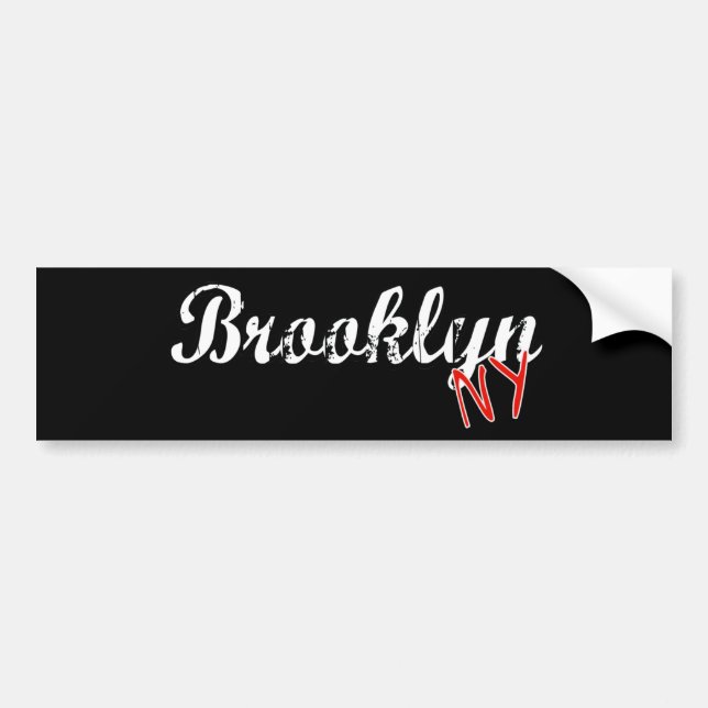 Brooklyn NY Bildekal (Framsidan)
